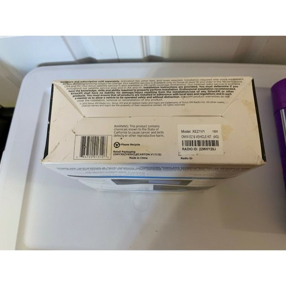 SiriusXM XEZ1V1 For SiriusXM‎ Car Satellite Radio Receiver - Picture 7 of 7